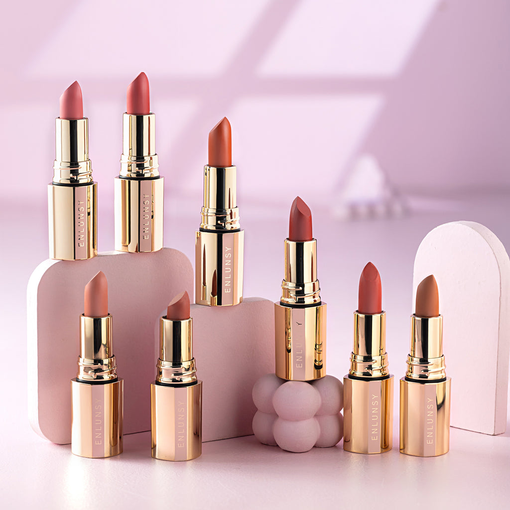 ENLUNSY Velvet Veil Satin Lipstick