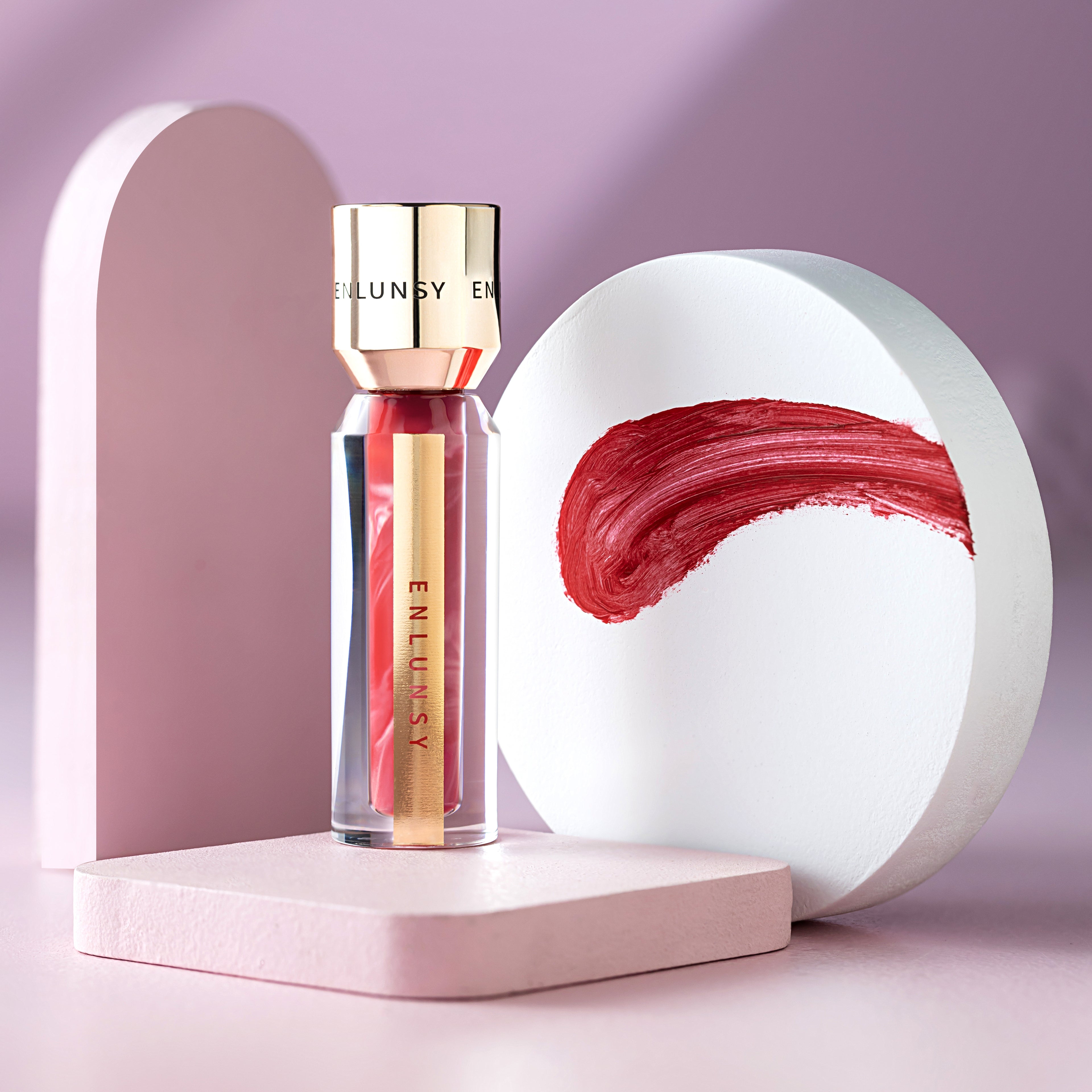 ENLUNSY Marbling Long-Lasting Lip Glaze