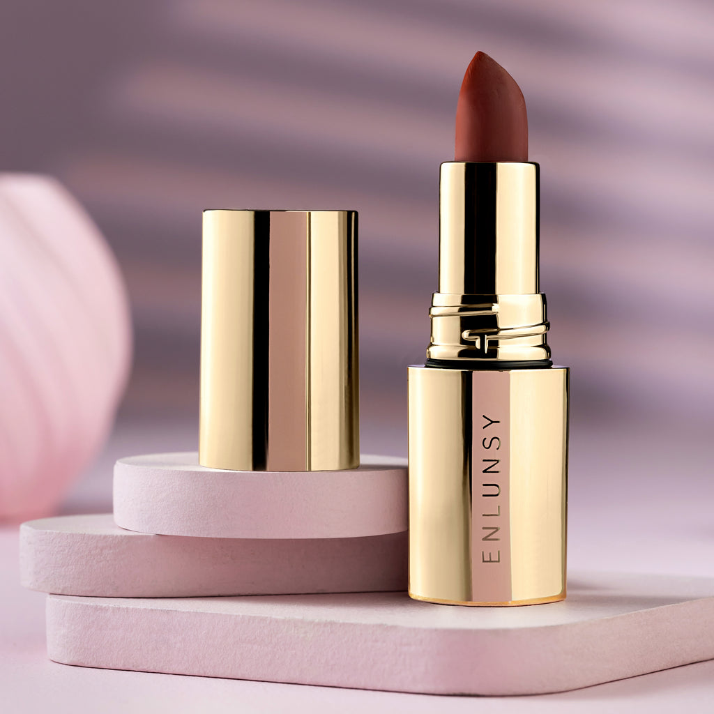 ENLUNSY Velvet Veil Satin Lipstick