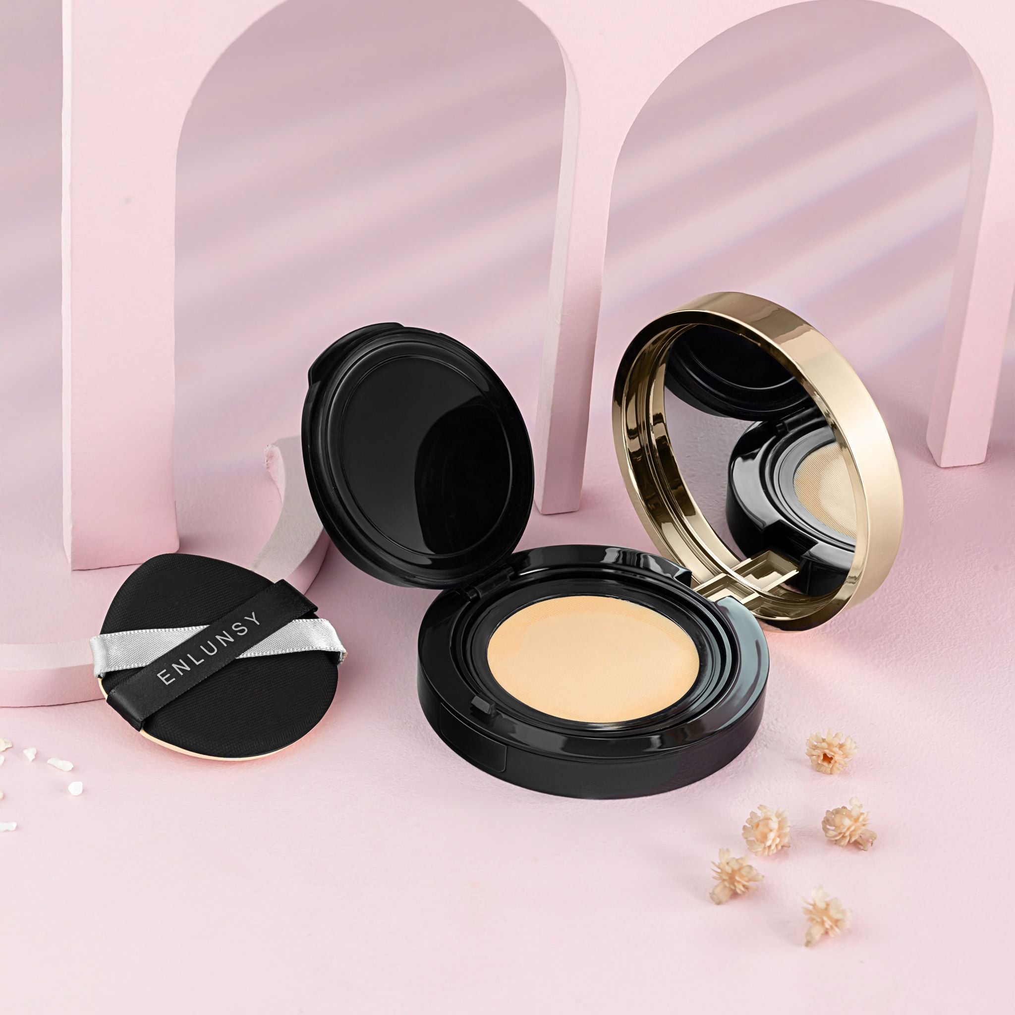 Enlunsy Native Velvety Focus Long-Lasting Cushion Foundation