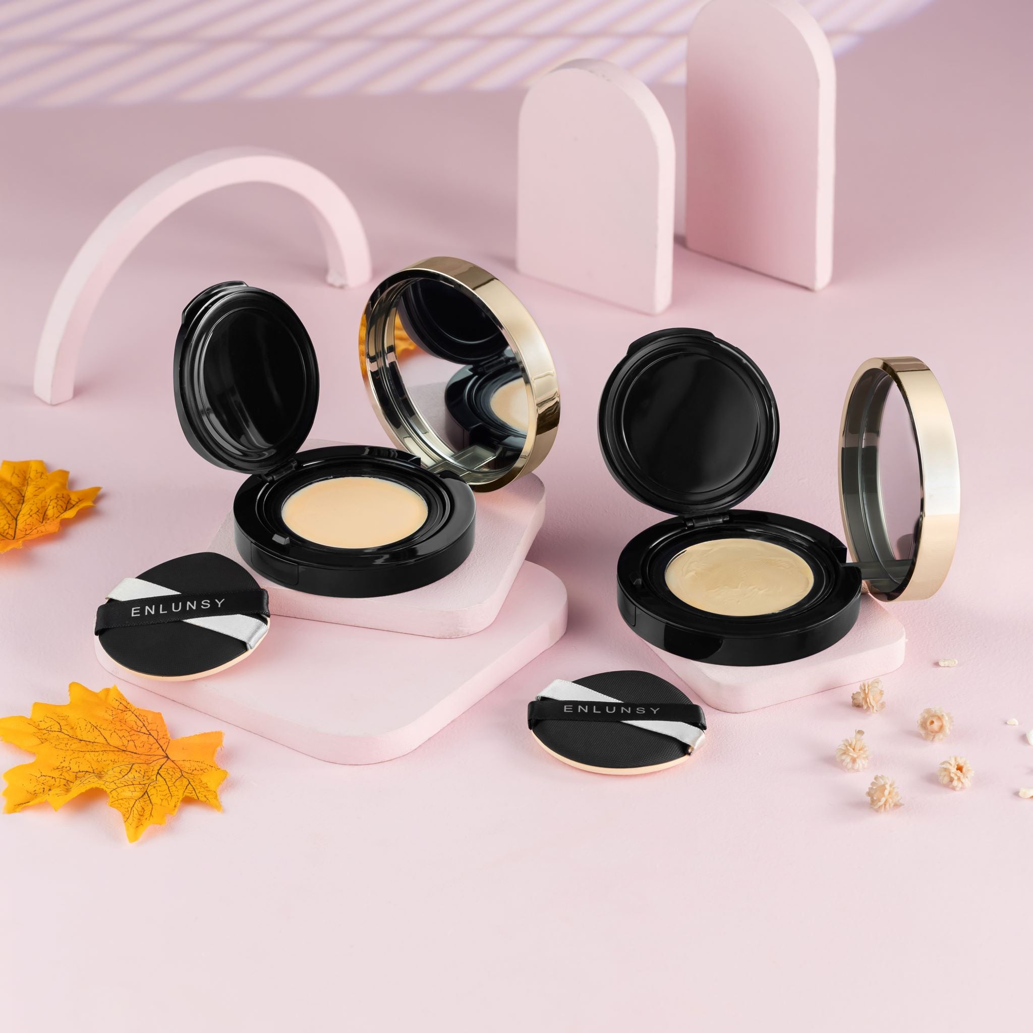 Enlunsy Native Velvety Focus Long-Lasting Cushion Foundation